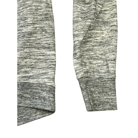 Hard Rock Cafe Women’s Sweatshirt Las Vegas Gray Size Large Back Zip Crop - Picture 5 of 7